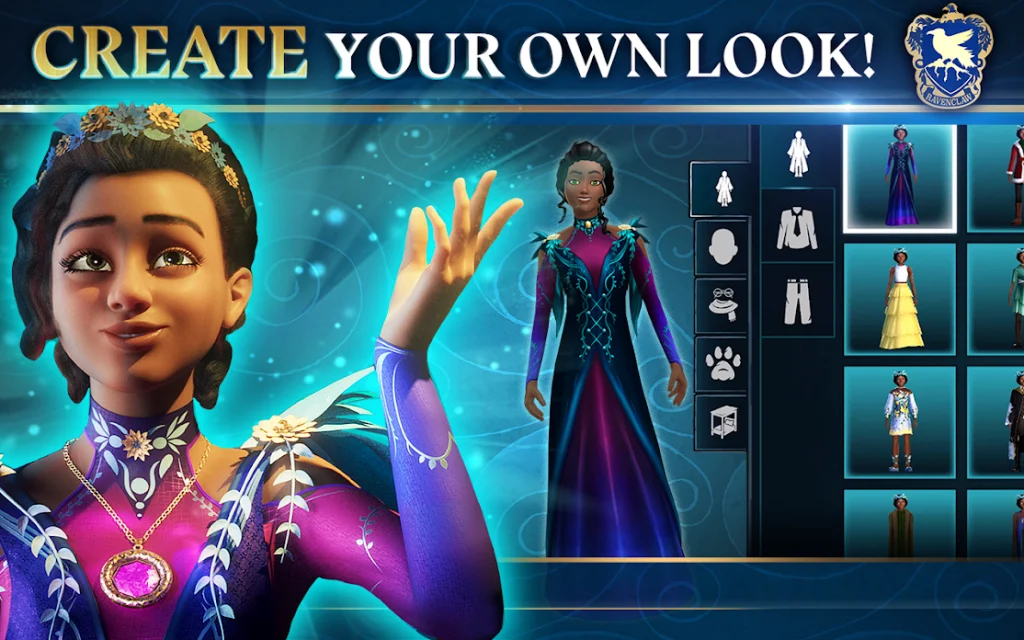 harry potter hogwarts mystery Create Your Own Look