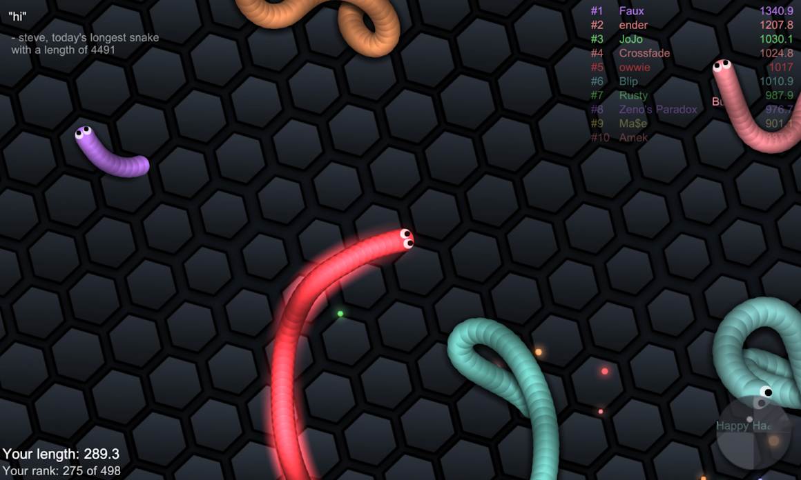 Slither.io MOD APK 1.6(Invisible Skin/Unlimited Speed) Download 2024 2