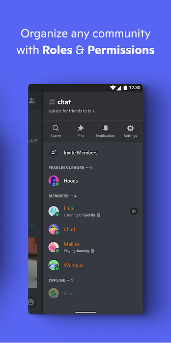 Discord Mod Apk see rule's and permissions
